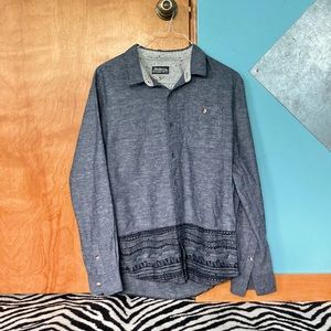 NWOT Modern Amusement Linen-Cotton Shirt